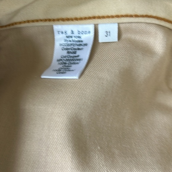 Rag and Bone Maya High Rise Bootcut Jean Japanese Rinse Dark Wash Sz 31 NEW - Picture 12 of 14